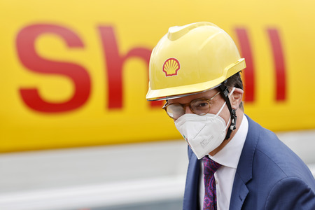 Eröffnung der Baustellte für eine Bio-Flüssiggas-Anlage in Köln