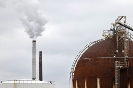 Eröffnung der Baustellte für eine Bio-Flüssiggas-Anlage in Köln