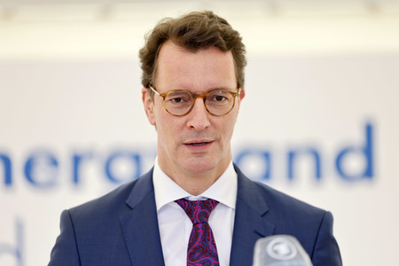 Eröffnung der Baustellte für eine Bio-Flüssiggas-Anlage in Köln