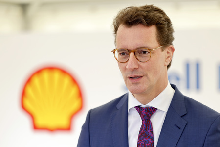 Eröffnung der Baustellte für eine Bio-Flüssiggas-Anlage in Köln