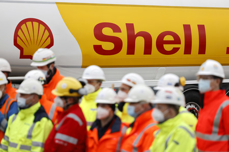 Eröffnung der Baustellte für eine Bio-Flüssiggas-Anlage in Köln