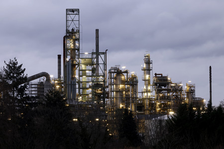 Shell Rheinland Raffinerie in Wesseling