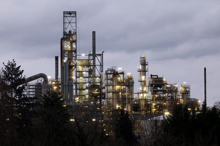 Shell Rheinland Raffinerie in Wesseling