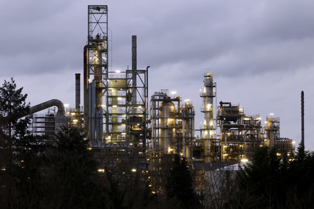 Shell Rheinland Raffinerie in Wesseling
