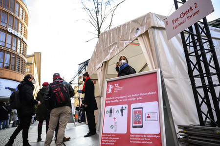 2G plus Regel auf der Berlinale 2022