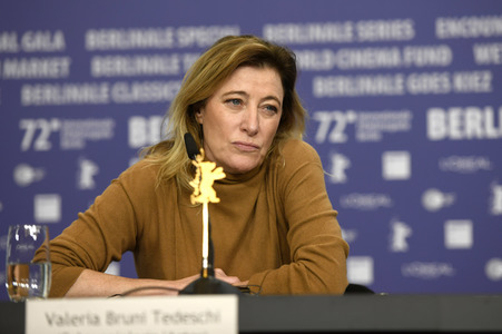Pressekonferenz 'Die Linie, Berlinale 2022