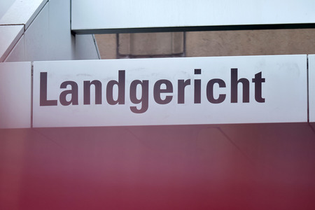 Sicherheitsmaßnahmen beim Drach Prozess in Köln