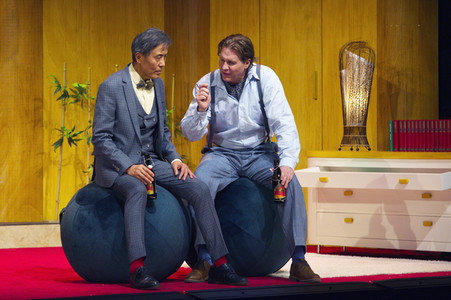 Theaterprobe 'Der Chinese' in Berlin