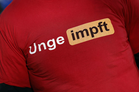 Coronademo in Düsseldorf