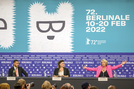 Pressekonferenz 'Good Luck to You, Leo Grande', Berlinale 2022