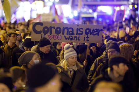 Coronademo in Köln
