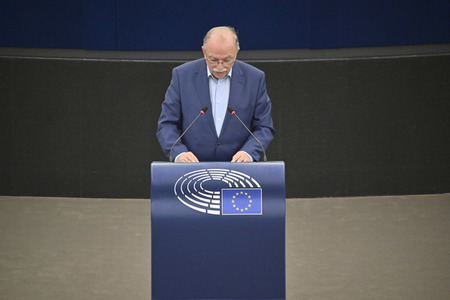 Jahresbericht 2021 der EZB im EU-Parlament in Straßburg