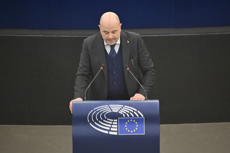 Jahresbericht 2021 der EZB im EU-Parlament in Straßburg