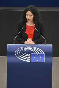 Jahresbericht 2021 der EZB im EU-Parlament in Straßburg
