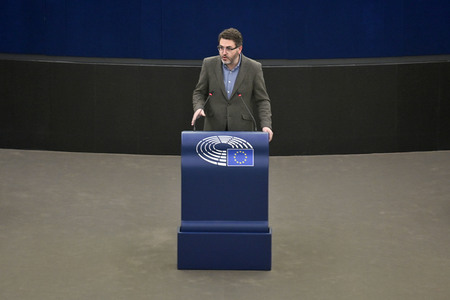 Jahresbericht 2021 der EZB im EU-Parlament in Straßburg