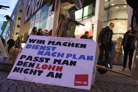 Kino-Demo während der Berlinale 2022