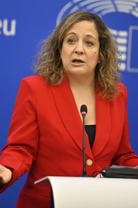 Pressebriefing der Fraktion S&D im EU-Parlament in Straßburg
