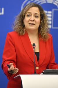 Pressebriefing der Fraktion S&D im EU-Parlament in Straßburg