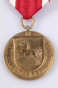 Sturmflut Gedenkmedaille