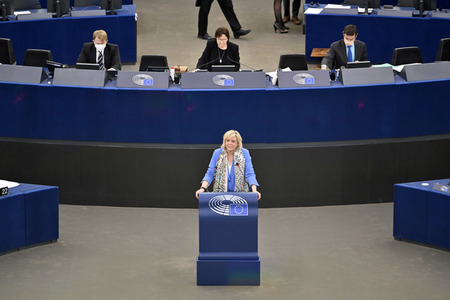Plenartagung zur Krebsbekämpfung im EU-Parlament in Straßburg