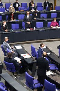 16. Sitzung des Deutschen Bundestages in Berlin