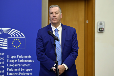 Pressekonferenz 'Welches Europa wollen wir?' im Europäischen Parlament in Straßburg