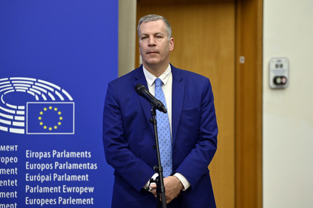 Pressekonferenz 'Welches Europa wollen wir?' im Europäischen Parlament in Straßburg