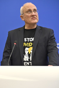 Pressekonferenz 'Welches Europa wollen wir?' im Europäischen Parlament in Straßburg