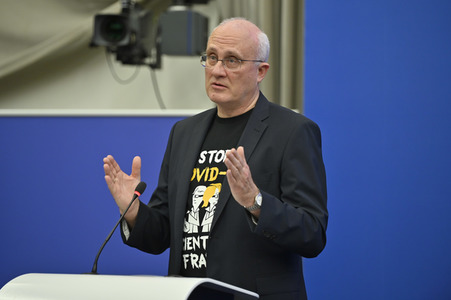 Pressekonferenz 'Welches Europa wollen wir?' im Europäischen Parlament in Straßburg