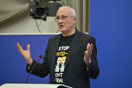 Pressekonferenz 'Welches Europa wollen wir?' im Europäischen Parlament in Straßburg