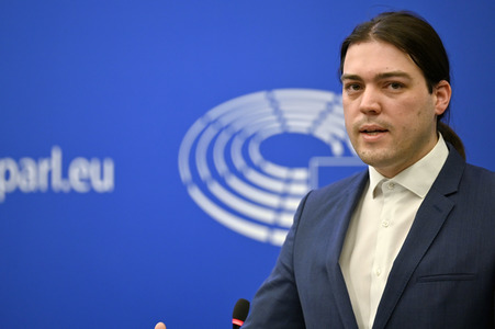 Pressekonferenz 'Welches Europa wollen wir?' im Europäischen Parlament in Straßburg