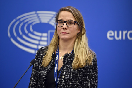 Pressekonferenz 'Welches Europa wollen wir?' im Europäischen Parlament in Straßburg
