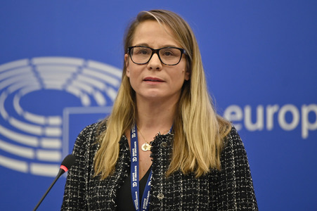 Pressekonferenz 'Welches Europa wollen wir?' im Europäischen Parlament in Straßburg