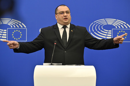 Pressekonferenz 'Welches Europa wollen wir?' im Europäischen Parlament in Straßburg