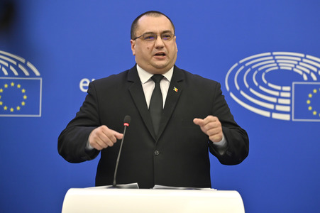 Pressekonferenz 'Welches Europa wollen wir?' im Europäischen Parlament in Straßburg