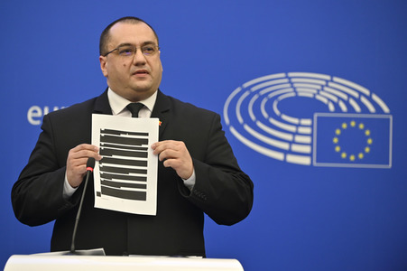 Pressekonferenz 'Welches Europa wollen wir?' im Europäischen Parlament in Straßburg