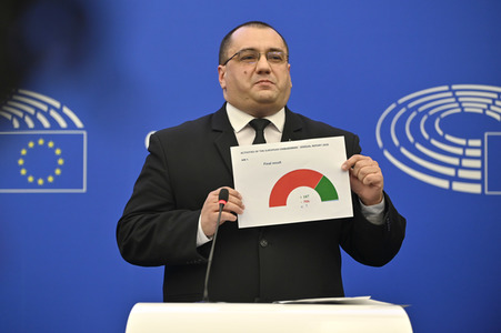 Pressekonferenz 'Welches Europa wollen wir?' im Europäischen Parlament in Straßburg