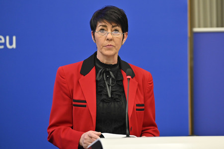 Pressekonferenz 'Welches Europa wollen wir?' im Europäischen Parlament in Straßburg