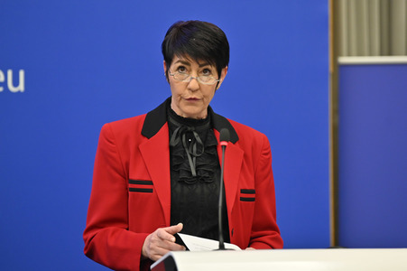 Pressekonferenz 'Welches Europa wollen wir?' im Europäischen Parlament in Straßburg