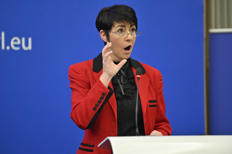 Pressekonferenz 'Welches Europa wollen wir?' im Europäischen Parlament in Straßburg