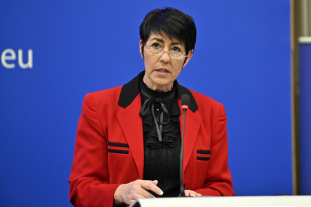 Pressekonferenz 'Welches Europa wollen wir?' im Europäischen Parlament in Straßburg
