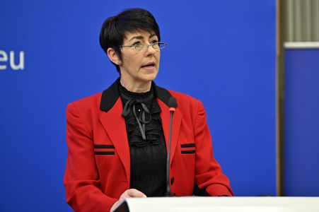 Pressekonferenz 'Welches Europa wollen wir?' im Europäischen Parlament in Straßburg