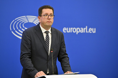 Pressekonferenz 'Die nationalen und sprachlichen Minderheiten ' im Europäischen Parlament in Straßburg