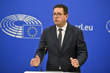 Pressekonferenz 'Die nationalen und sprachlichen Minderheiten ' im Europäischen Parlament in Straßburg