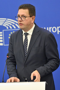 Pressekonferenz 'Die nationalen und sprachlichen Minderheiten ' im Europäischen Parlament in Straßburg