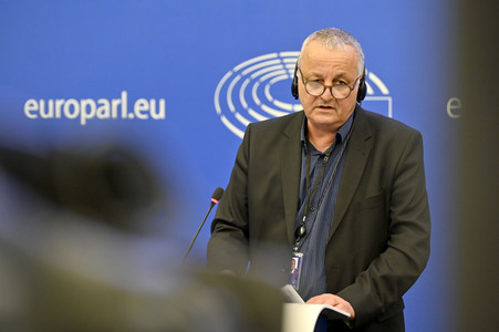 Pressekonferenz 'Die nationalen und sprachlichen Minderheiten ' im Europäischen Parlament in Straßburg