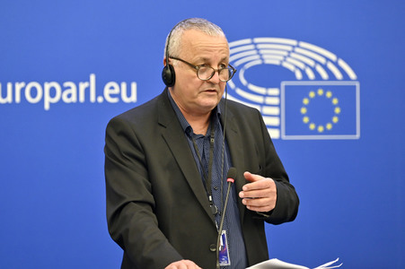 Pressekonferenz 'Die nationalen und sprachlichen Minderheiten ' im Europäischen Parlament in Straßburg