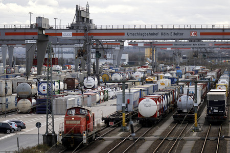 Symbolfoto Umschlagbahnhof