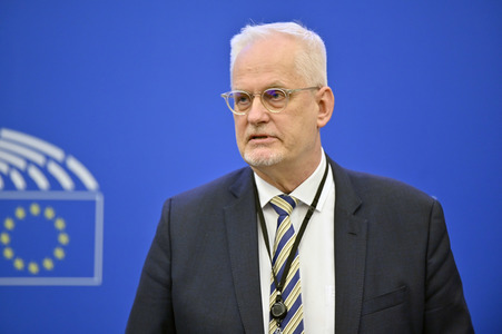 Pressekonferenz zum Urteil des Europäischen Gerichtshofs im EU-Parlament in Strassburg
