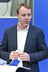 Pressekonferenz zum Urteil des Europäischen Gerichtshofs im EU-Parlament in Strassburg
